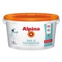Eimer Alpina Bad- und Küchenfarbe, 5 Liter, Weiß, mit Filmschutz gegen Schimmel.