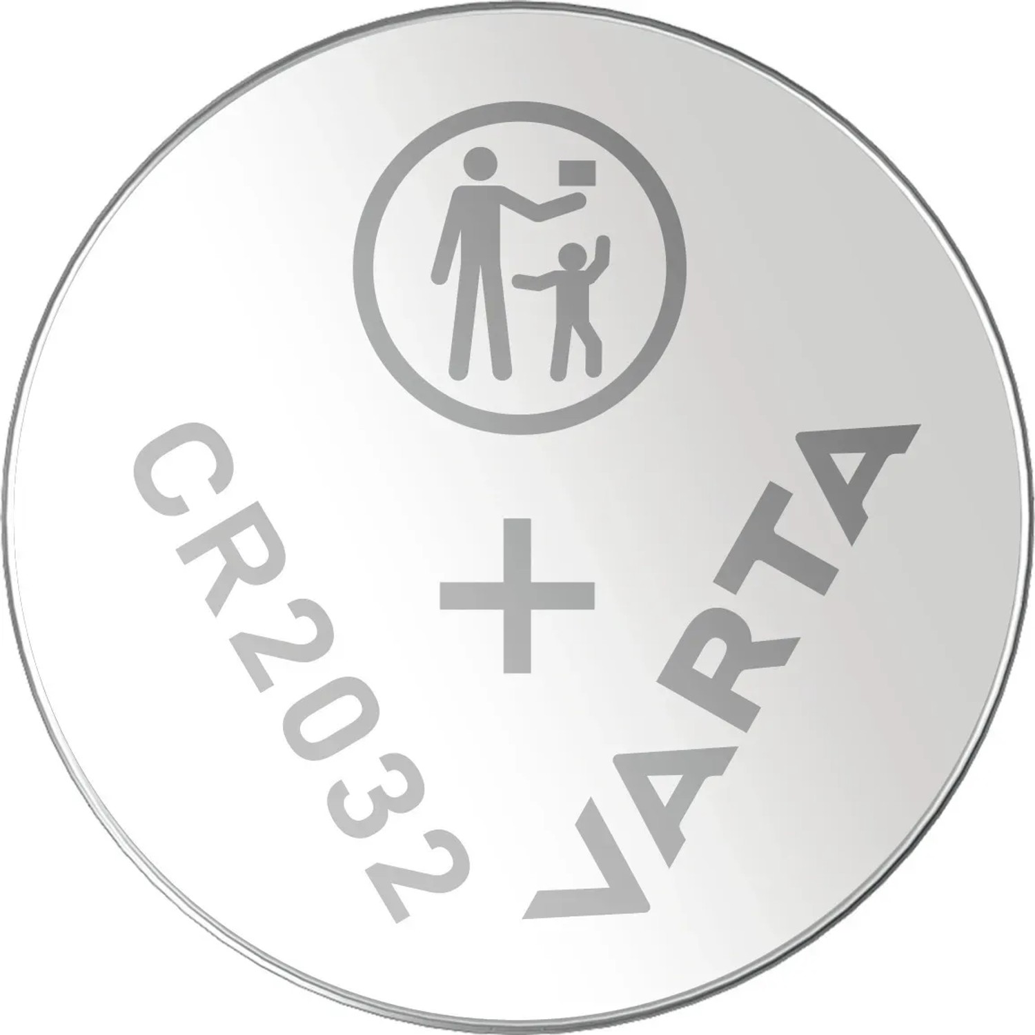 Varta CR2032 Lithium Knopfzelle, runde Batterie für Smart-Home Geräte und Fernbedienungen.