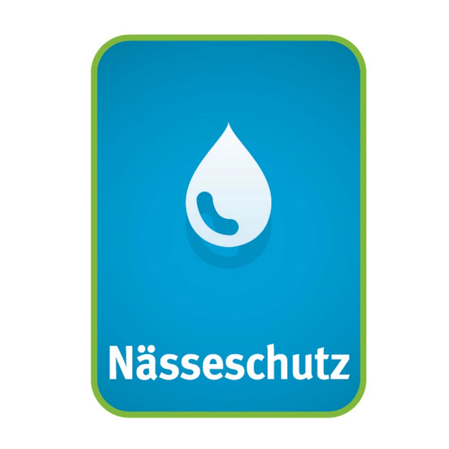 Symbol für Nässeschutz des Living by Haro Designboden Aqua Vinylbodens.