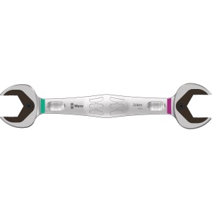 Wera Doppelmaulschlüssel Joker, 30x32 mm, mit Haltefunktion und Farbkennzeichnung.