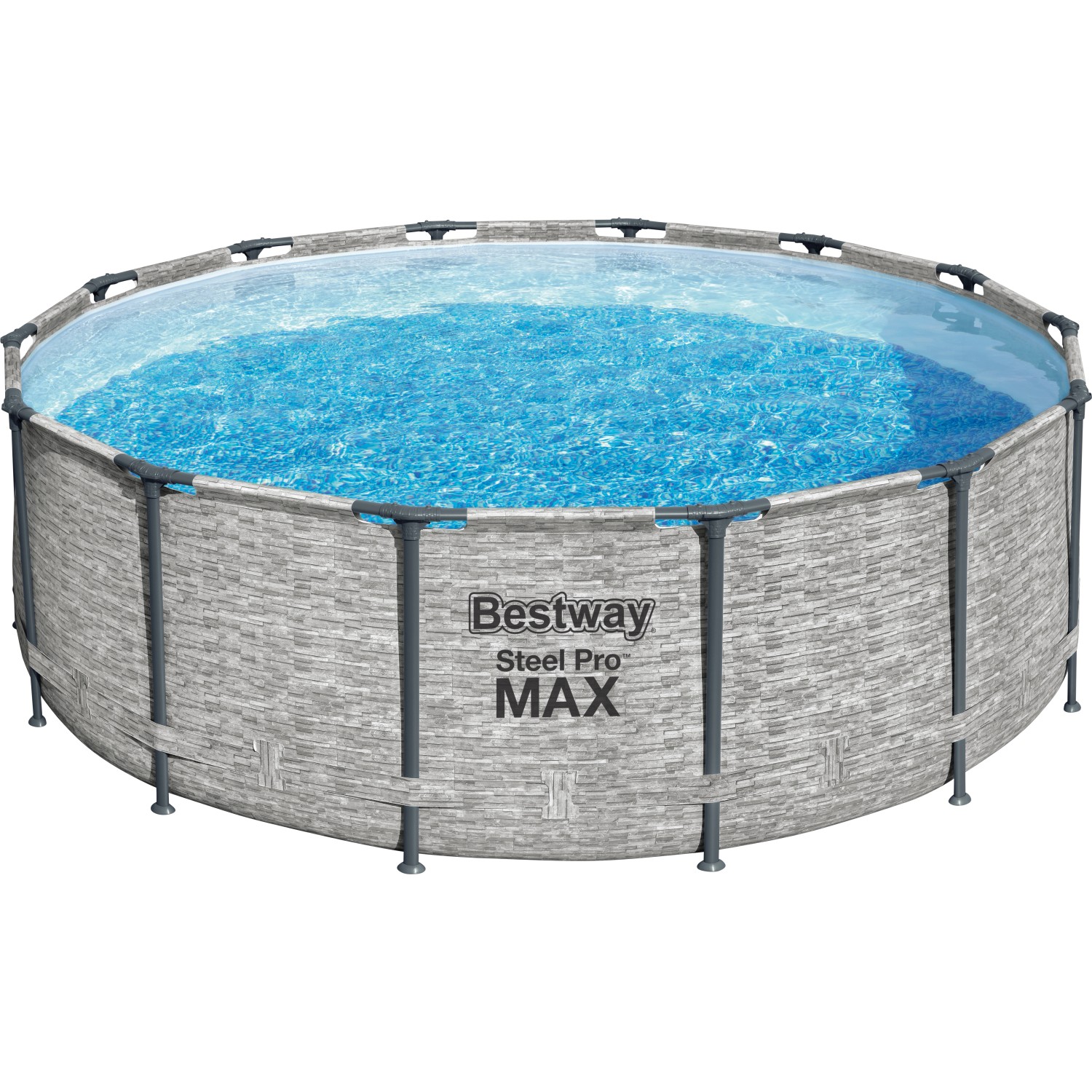 Bestway StahlrahmenPool Set Steel Pro Max Frame Ø 427 x 122 cm Rund