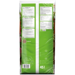 GROW by OBI Rosenmulch, 45l Sack, zur Bodenabdeckung und zum Schutz von Rosen.