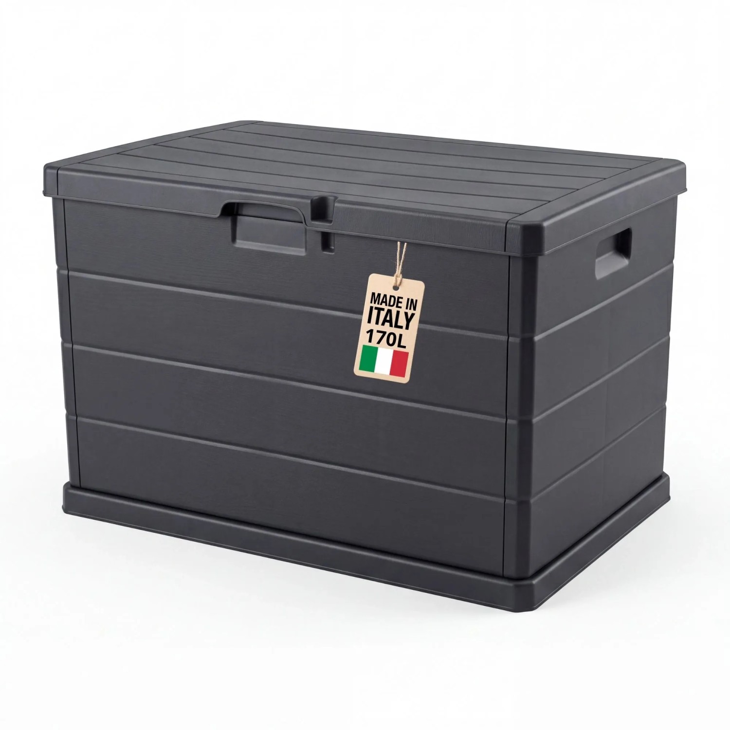 BigDean Stabile Gartenbox Kissenbox Outdoor Wasserdicht 78x55x52 Abschließbar Made in Europe kaufen bei OBI