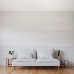 Briloner LED-Einbaustrahler Attach Dim 3er Set, Aluminium, in Wohnraum integriert.