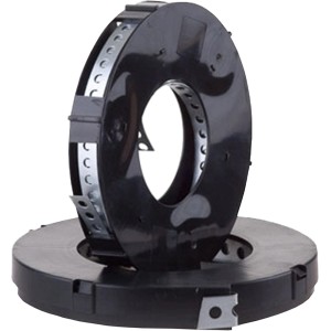 E2 Elektro Montagelochband, verzinkt, in Kassette. Lochband für Elektroinstallation.