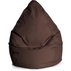 Brauner Sitting Point Sitzsack Brava, 120 l. Bequemer Sessel für Kinderzimmer zum Entspannen.