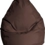 Brauner Sitting Point Sitzsack Brava, 120 l. Bequemer Sessel für Kinderzimmer zum Entspannen.