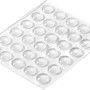Hettich Anschlagdämpfer, 30 transparente, selbstklebende Türstopper Ø 2,5 mm.