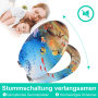 Ovaler Sinobath WC-Sitz mit Unterwasserwelt-Fisch-Design und Absenkautomatik für leises Schließen.