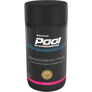Pool Professional Härtestabilisator flüssig, 1 l Flasche zur Wasseraufbereitung.