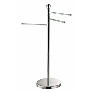 Handtuchhalter mit 3 Armen verchromt
