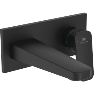 Ideal Standard Wand-Waschtischarmatur Unterputz Ceraplan Schwarz Matt