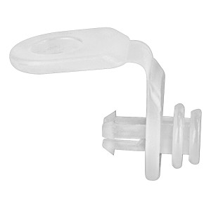 Wenko Winkelschiene Era Inkl. 16 Gleiter Weiß