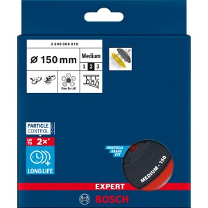 Bosch Expert Multiloch Stützteller, Ø 150mm, Medium, für Exzenterschleifer.