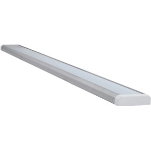 Weiße e2 elektro LED-Lichtleiste Fine, 90 cm, 4000 K, 15 W. Unterbauleuchte für Küche & Möbel.