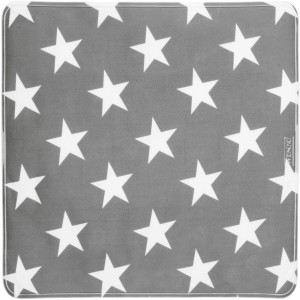 Wenko Duscheinlage Stella Grau, 54x54 cm, mit weißen Sternen und Anti-Rutsch-Funktion.