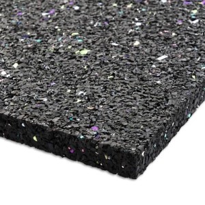 KARAT Antivibrationsmatte Schallschutzmatte nach Maß Stärke 1 cm 125 x 150 cm