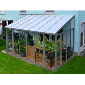 Palram - Canopia  SanRemo 3 x 4.25 Wintergarten Anthrazit