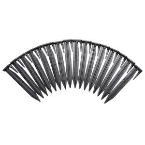 Texas Wire Pegs: 170 Stück Kunststoff-Heringe für Mähroboter Begrenzungskabel.