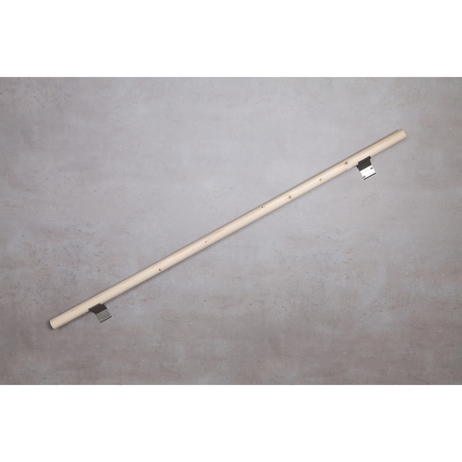 Handlauf Fichte Massivholz Ø 40 mm - Länge 1.500 mm für Innen & Außen_3