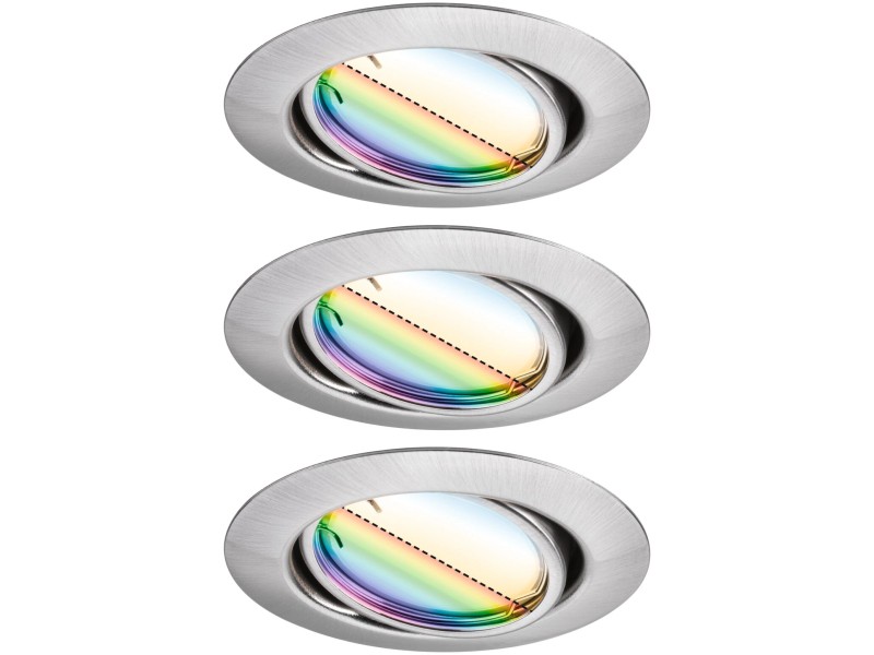 Paulmann Urail LED-Einbauleuchte Basisset Smart kaufen OBI RGBW bei Coin 420lm Home mm Zigbee 90 Rund