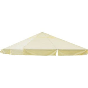 Beiges Ersatzdach aus Polyester für Pavillon Palm Beach.