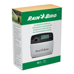 Rain Bird Steuergerät 6 Zonen, weiß-schwarz, in Originalverpackung. Bewässerungscomputer für Garten.