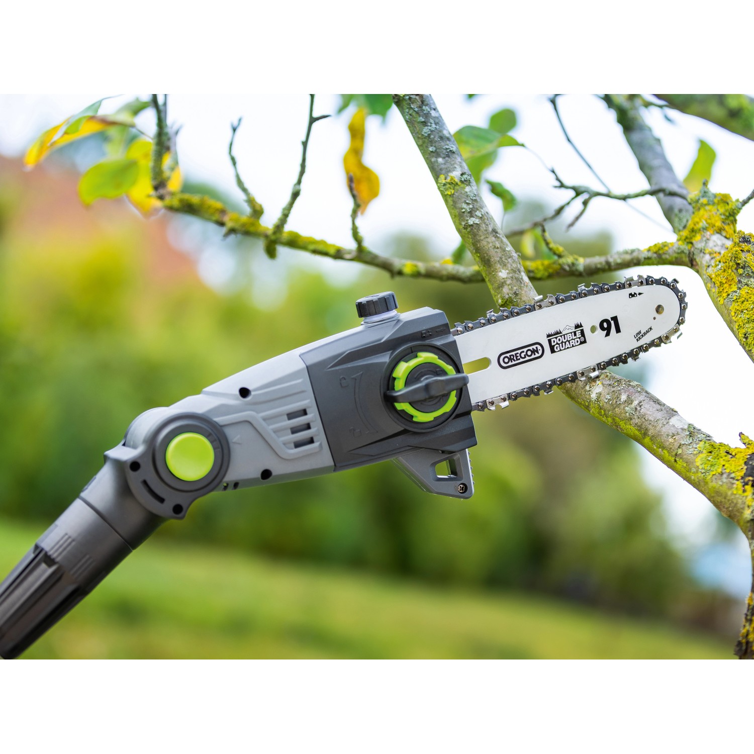 LUXTOOLS 2in1 AkkuTeleskopHeckenschere & Astsäge AHS20/41T Set