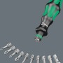 Wera Bit-Set Kraftform Kompakt 12, 10-teilig mit Schraubendreher und verschiedenen Bits.