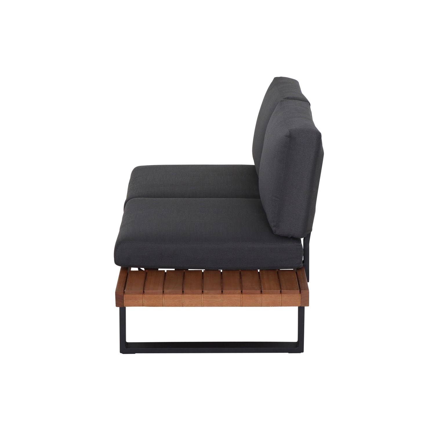 Siena Garden Loungeset Modena 3teilig MattAnthrazit kaufen bei OBI