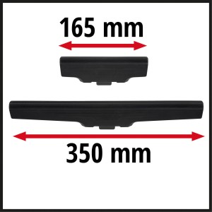 Einhell Düsenset, 2-teilig für Fenstersauger: 165mm & 350mm Düsen für streifenfreie Reinigung.