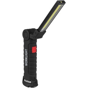 Eufab COB/LED Akku-Arbeitsleuchte, ausklappbar, für Wartung und Reparatur.