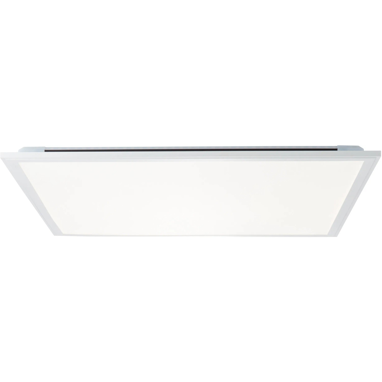 Weißes, quadratisches LED-Deckenpanel Allie, 60x60 cm, für Innenräume.