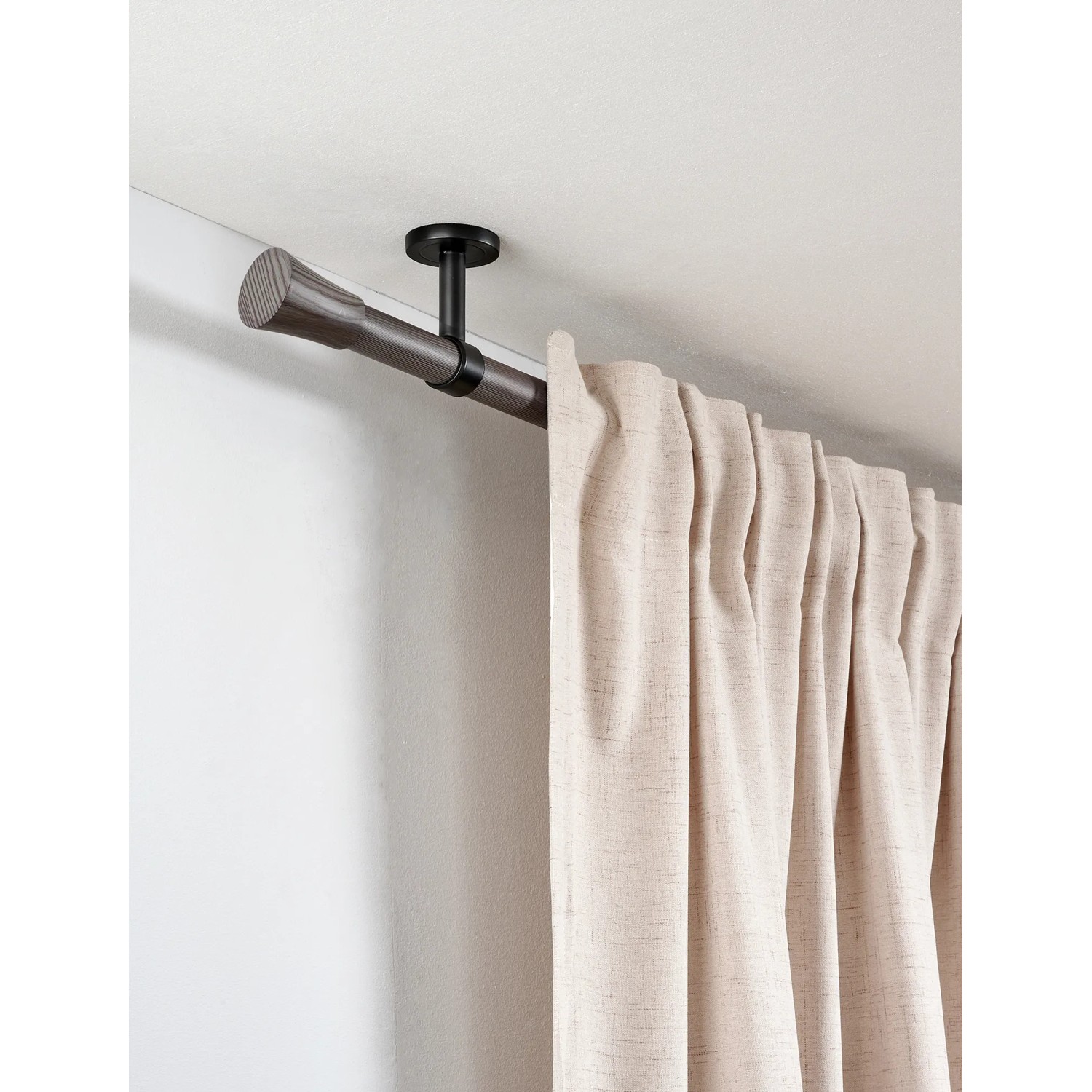 Gardinia Gardinenstange Denver Ø 25 mm 240 cm Grau kaufen bei OBI