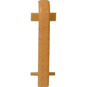 Zwischenstück Buche für SU/FU018L Sockelleisten, 59x20x10mm, Kunststoff, zur Abdeckung offener Enden.