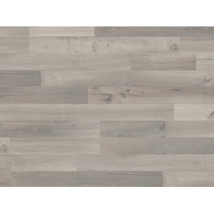 Masterfloor Laminatboden Eiche Sterling, helle Holzoptik, fugenlos verlegt.