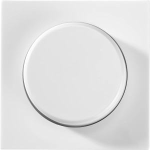 Weiße Abdeckung für Annica Drehdimmer, Schalter & Taster für Innenräume.