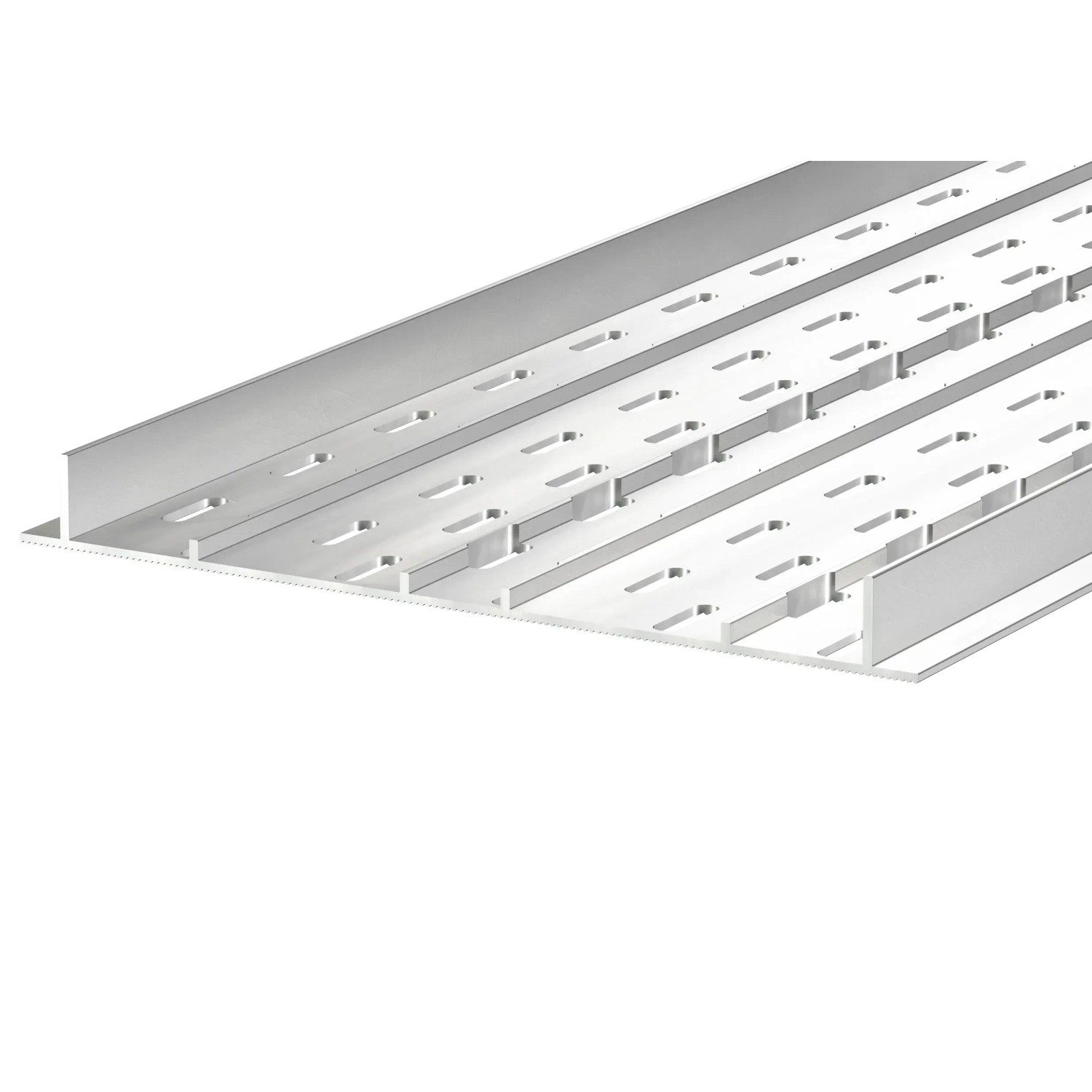 GS Terrassen Halter für Rinne Proside, 150x20x200mm, Alu blank, zur Befestigung von Terrassendielen.