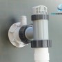 Intex Kartuschenfilteranlage Optimo 636G am Pool, Detailaufnahme.