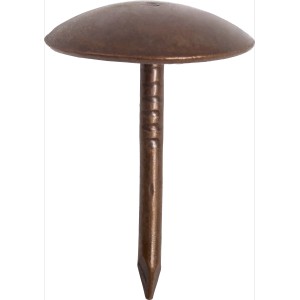 LUX Polsternagel, Ø 9 mm, altmessingfarben, zur Befestigung von Polstern und Stoffen.