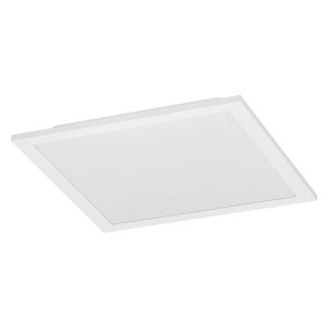 Weiße Ledvance Smart+ WiFi Panelleuchte Magic TW RGB, 30x30 cm, für Deckenmontage.