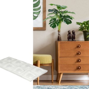 Wagner Elastikpuffer-Set EH3110 Transparent 10 mm x 10 mm x 3 mm 16-tlg.