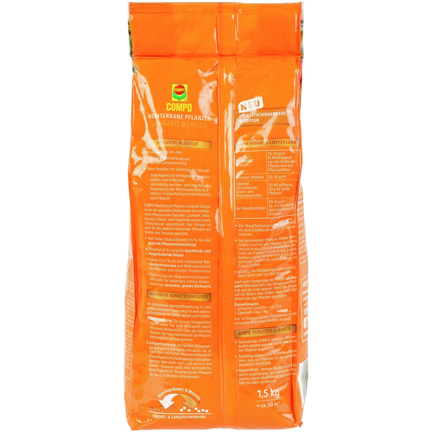 Compo Mediterrane Pflanzen Langzeit-Dnger 1,5 kg kaufen bei OBI