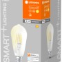 Ledvance Smart+ Filament Edison E27 Leuchtmittel, 6W, klare Edison-Form.