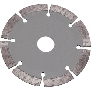 LUX Diamant-Trennscheibe 180 mm für Winkelschleifer, segmentiert für Stein.