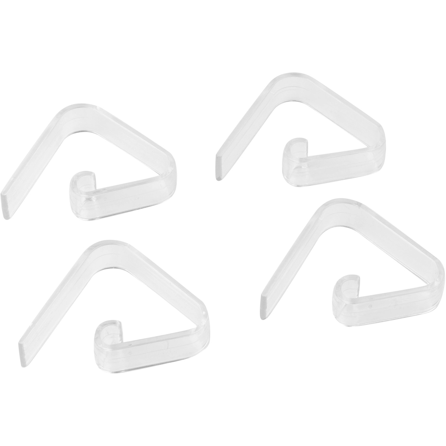 Westerwald-Shop Tischtuchklammer 8er Set Transparent - Für Garten & Terrasse