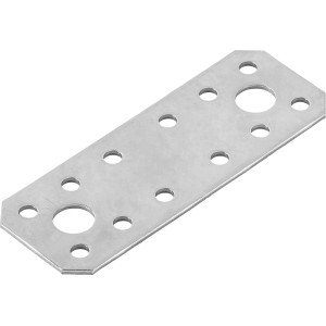 Flachverbinder Edelstahl 100 mm x 35 mm