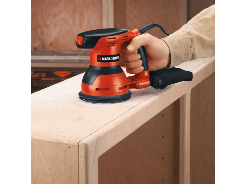 Random orbital sander KA198 / 125 mm, Black+Decker - Random