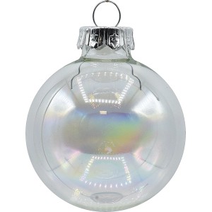 Vitbis Weihnachtskugel-Set 28-teilig Ø 6 cm Hell Iris