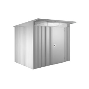 Biohort Metall-Gerätehaus AvantGarde Gr. A5 silber-metallic Standardtür